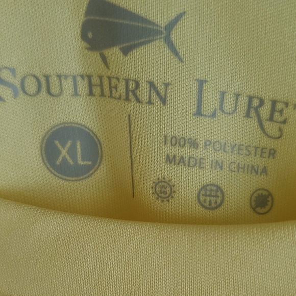 Yellow Long Sleeve Tee with Crew Neck - Picture 4 of 4
